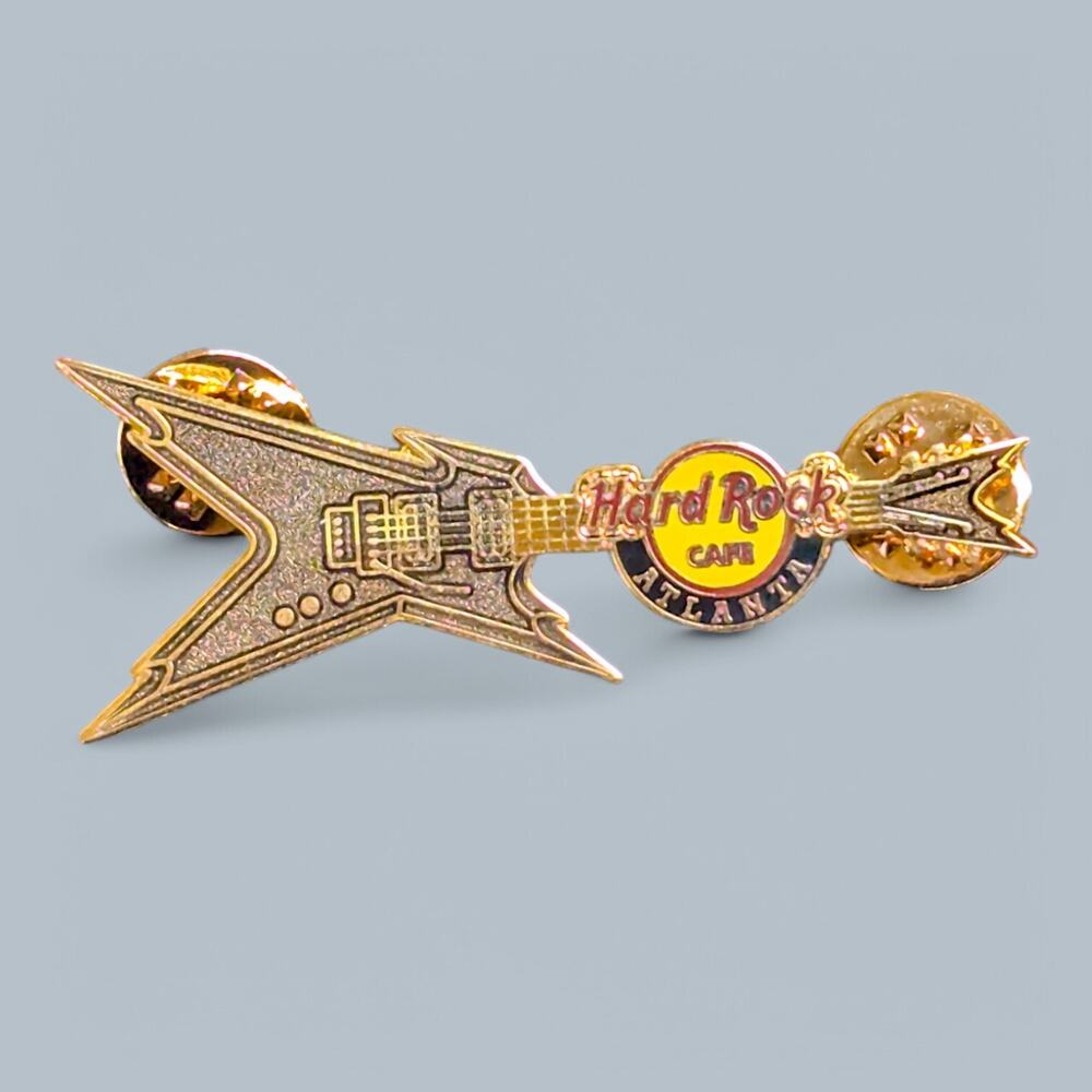 Hard Rock Pin 2006 Atlanta Guitar Series #9 V Shape